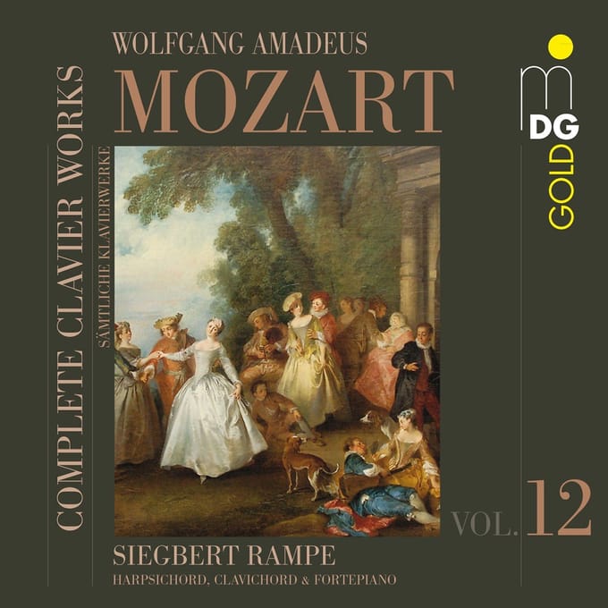 Siegbert Rampe - Mozart: Complete Clavier Works Vol. 12 (CD)