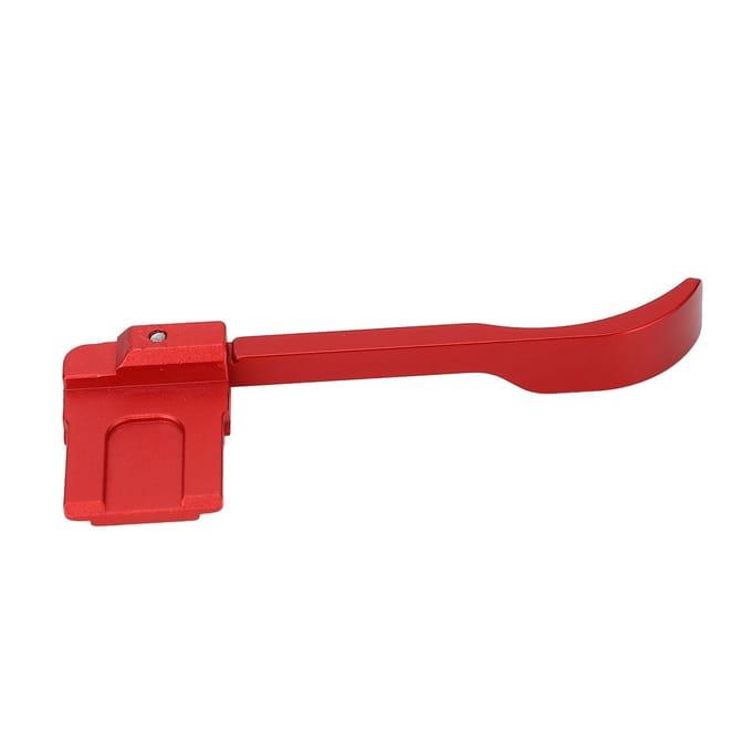 Hot Shoe Duim Omhoog Rust Handgreep voor A6700 Camera Aluminiumlegering Ergonomisch Ontwerp Zilver rood