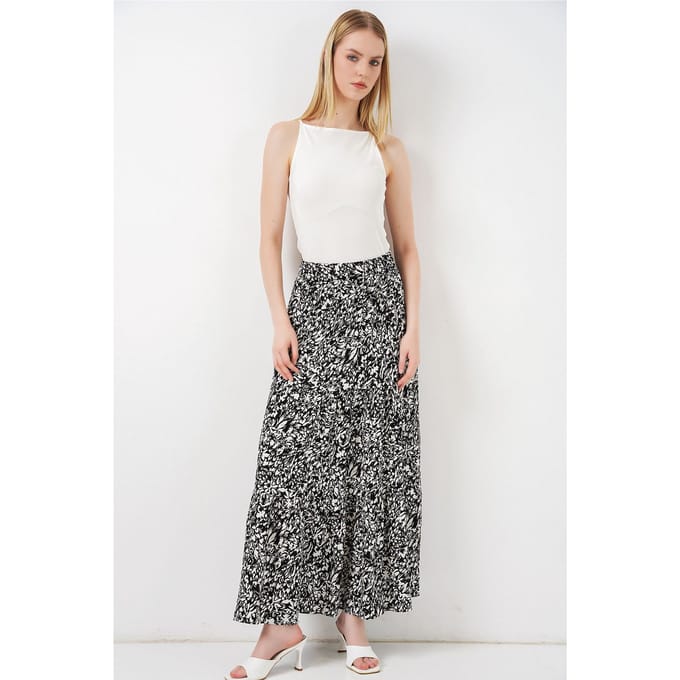 Maxi Gekleed Comfortabele Pasvorm Rok