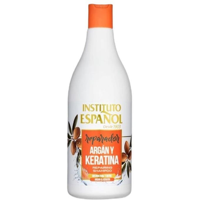 Instituto Español Shampoing Réparateur Argan + Kératine 750 ml