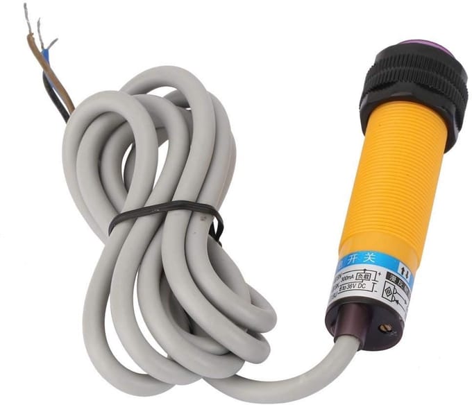 SPHProducts - Photoelectric proximity sensor - NO switch - 10-30cm - Zwart - Reflectiesensor - Veiligheidssystemen - Industrieel