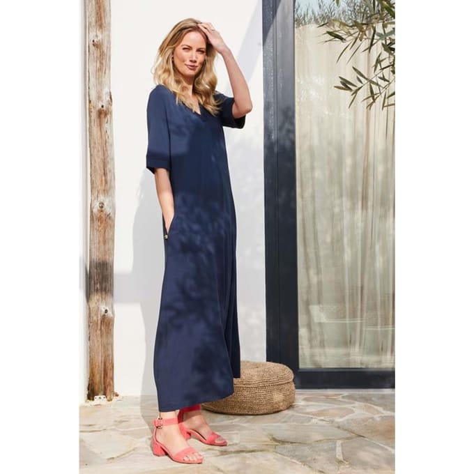 DIDI Dames Loose dress Amore Dark blue maat 46/48