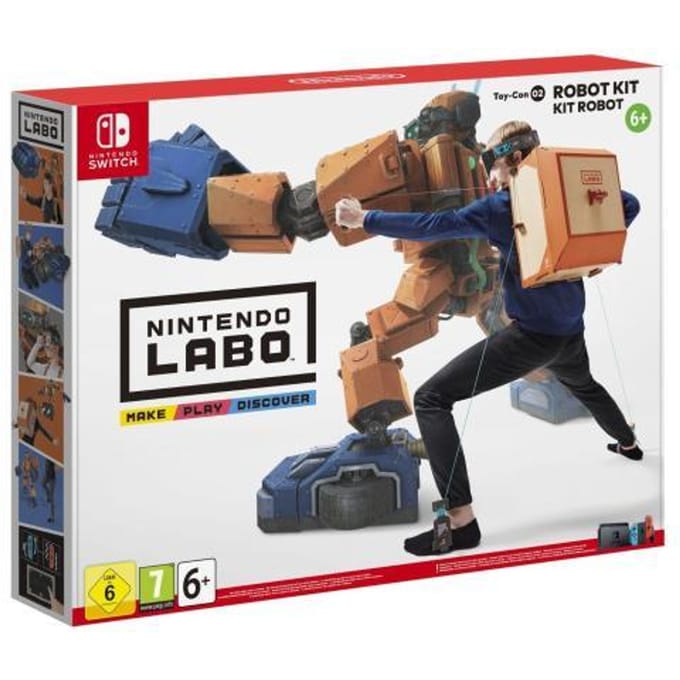 Nintendo Switch Switch Labo Robot Kit Bundel Games