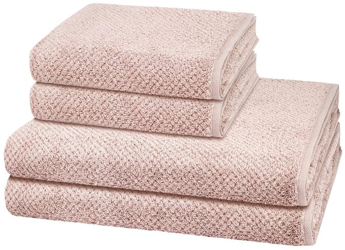 Cawö Sonstiges 2 X handdoek 2 X douchehanddoek - in set 4 pack Pure