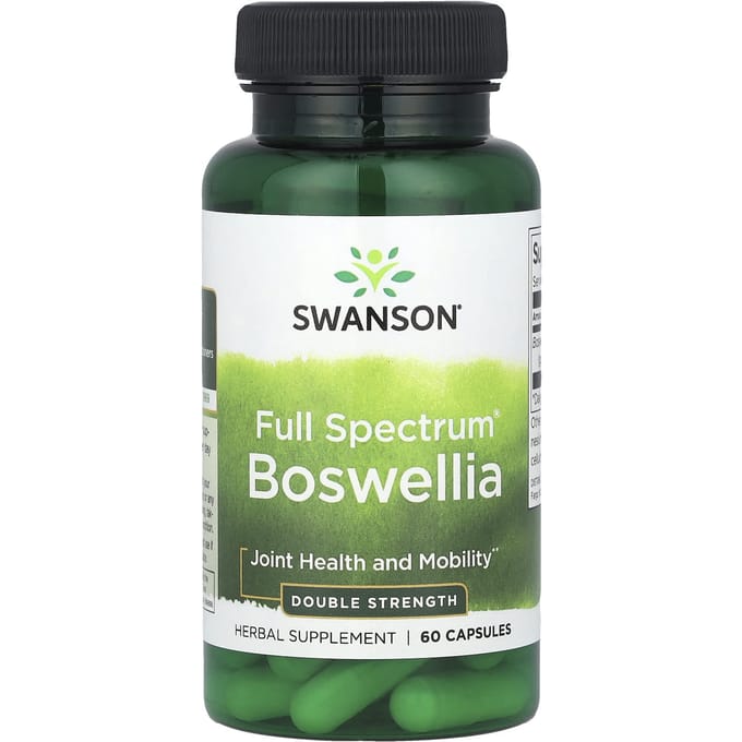 Full Spectrum® Boswellia, Dubbele Sterkte, 60 Capsules (800 mg per capsule)