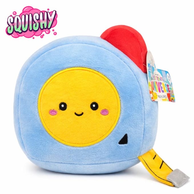 Rolmaat Squishy Pluche Knuffel 15 cm