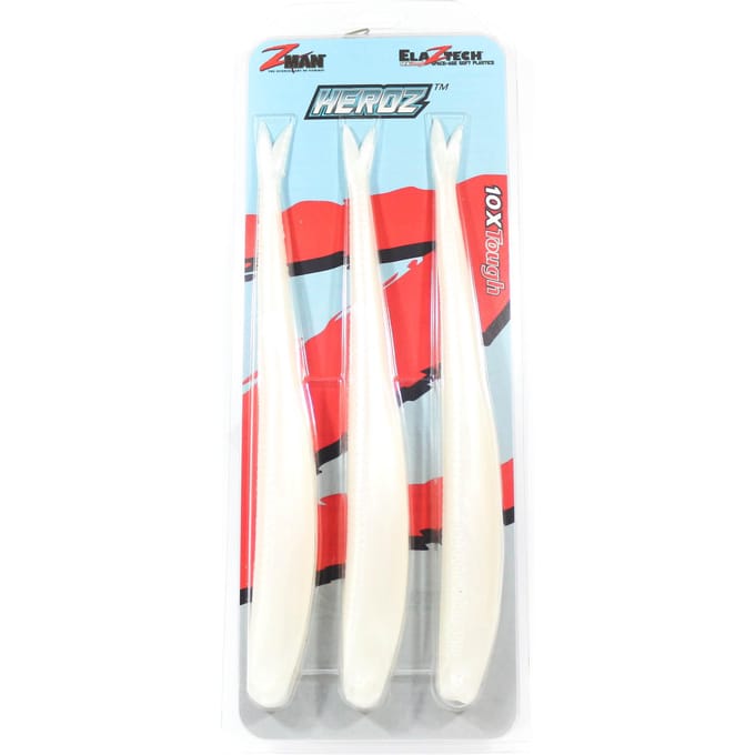 Zman Zacht Kunstaas HeroZ 10 Inch 3/Pack Parel (8163)