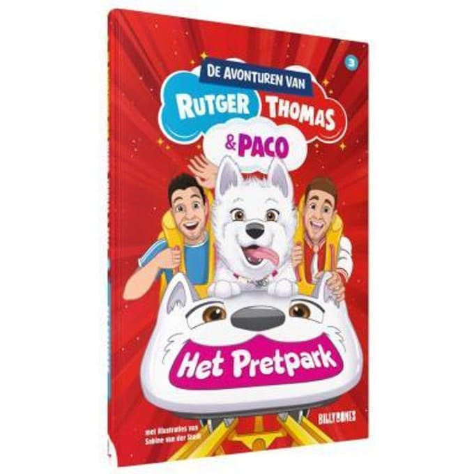 De avonturen van Rutger, Thomas en Paco - Het pretpark Voorleesboeken
