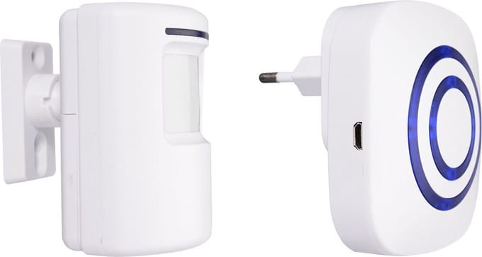 Premium Entreemelder Draadloos - Deurbel - Winkelbel - Winkel - Winkeltje - Accessoires - Tool - Bel - Bewegingssensor