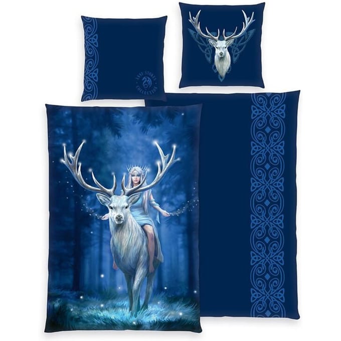 Anne Stokes - Gothic Beddengoed - Hirsch - voor Geen - meerkleurig