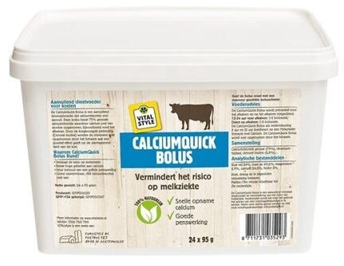 VITALstyle Calciumquick Bolus 24 x 95 gr