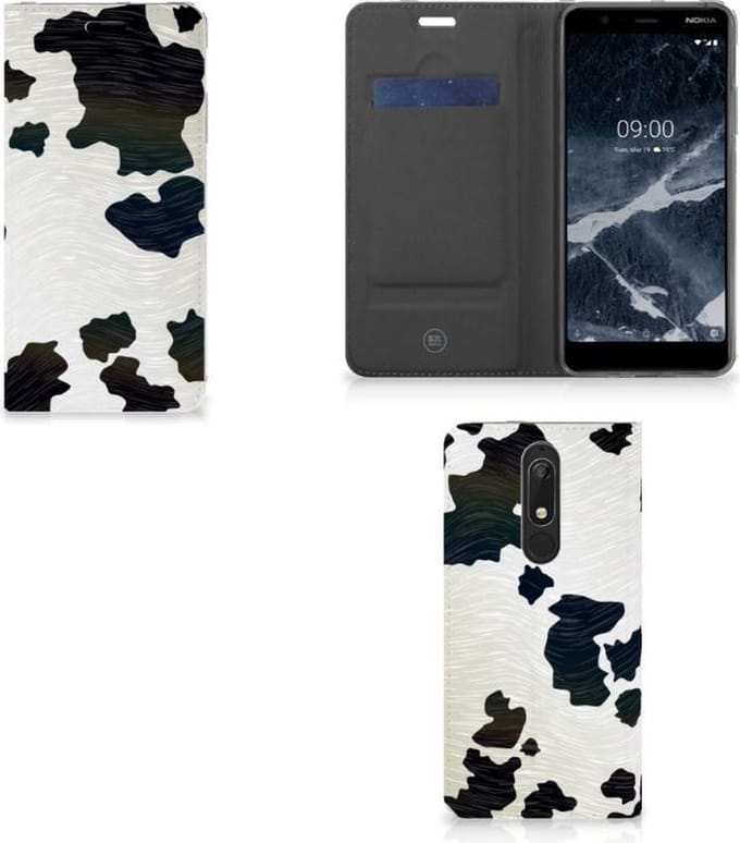 Nokia 5.1 (2018) Hoesje maken Koeienvlekken