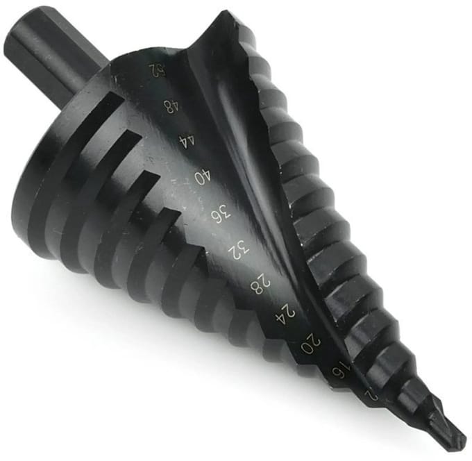 GEKO Stepboor - HSS TiAlN - 4-52 mm - Voor metaal en kunststof