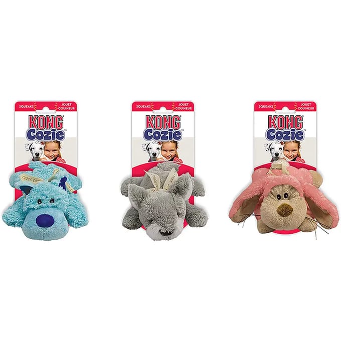 Pluche voor honden Kong Cozie Pastels