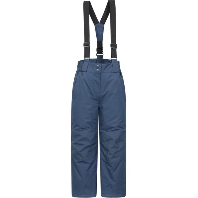 Mountain Warehouse Honing skibroek voor kinderen (Donkerblauw)
