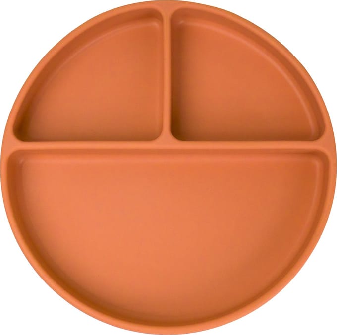 JU&MP Bord Zuignap - Baby - Kinderservies - Kinderbord - Onbreekbaar - Oranje