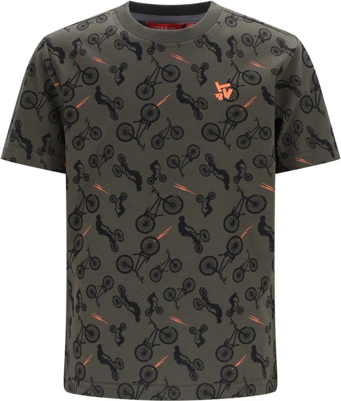 TYGO & vito jongens T-shirt groen maat 122/128