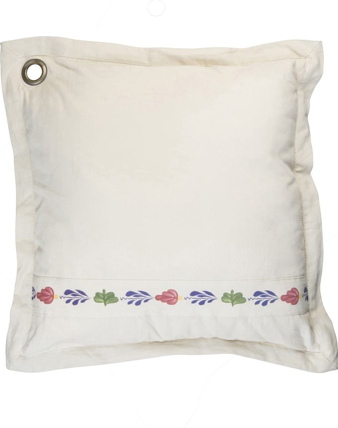 Royal Boch Boerenbont - Royal Boch Kussenhoes 50 cm Uni Ecru