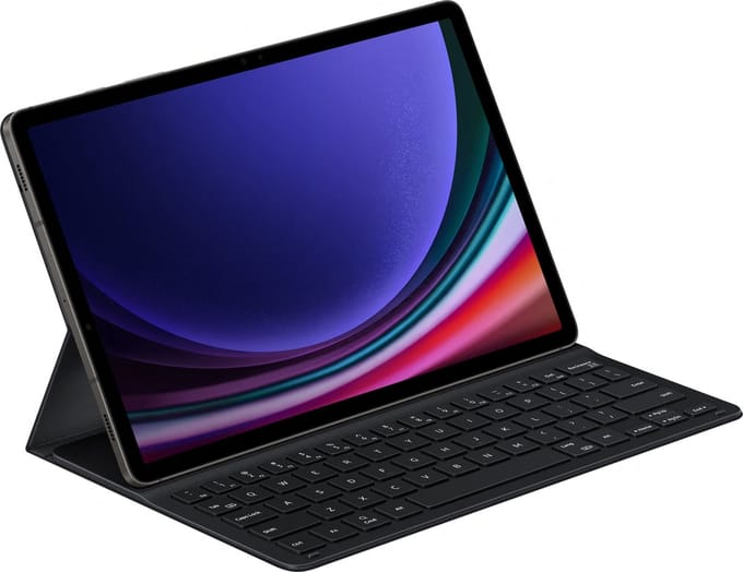 Samsung - Cover Keyboard Slim - Galaxy Tab S9 Plus Book - Zwart - QWERTY
