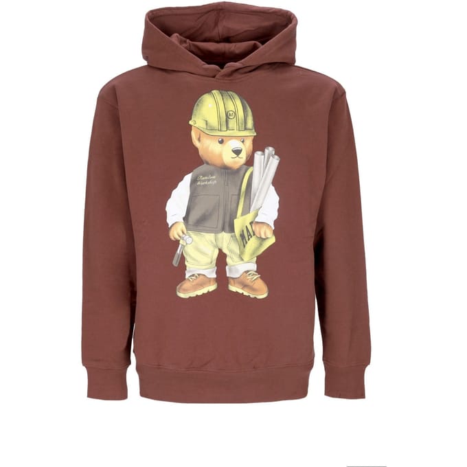 Workshop Bear-hoodie voor heren bruin