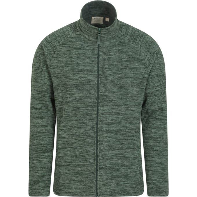 Mountain Warehouse Heren Snowdon II Full Zip Fleecejack (Groen)