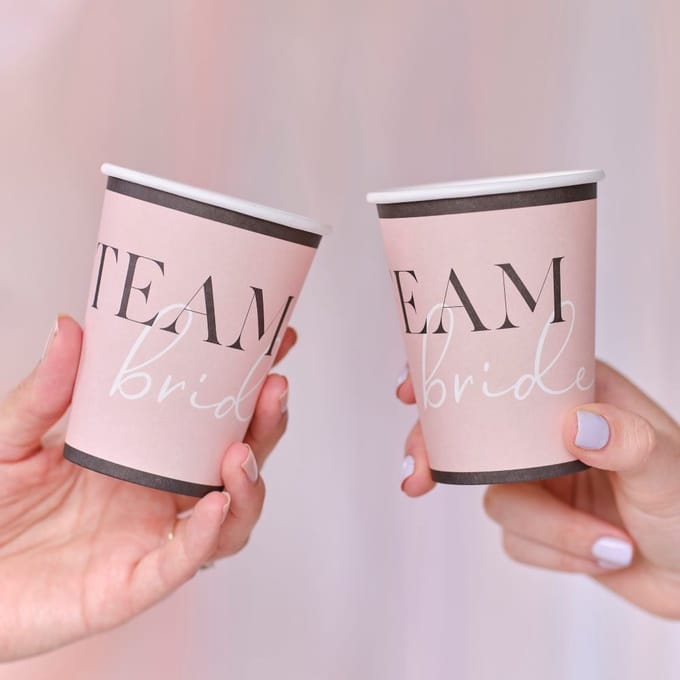 Team Bride Roze Zwart - 250 ML