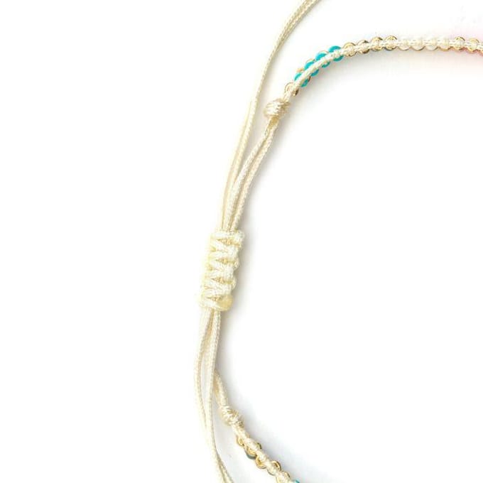 Bracelet - Luxenter - Anlako - Cristal noir - finition or jaune 18k - Style boho noir