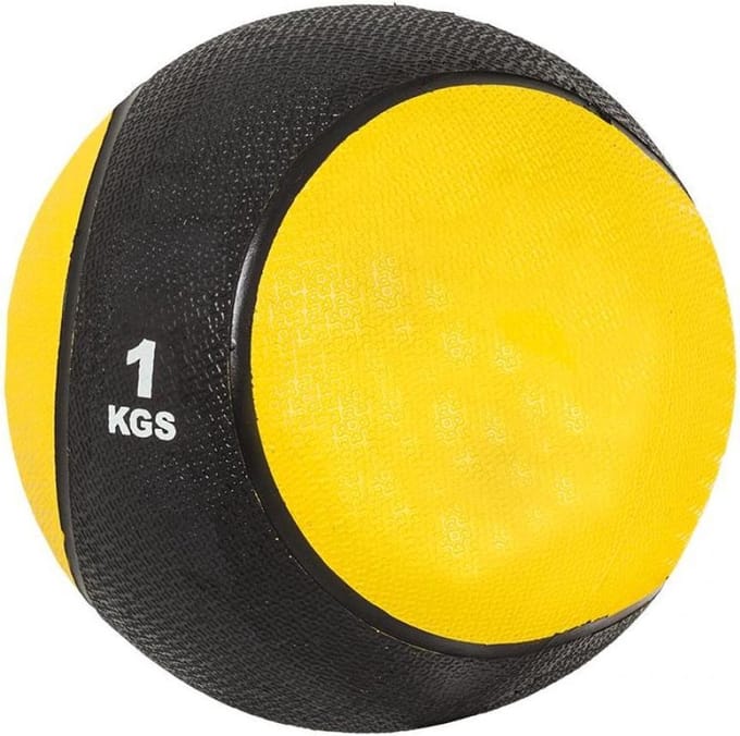 Gorilla Sports Medicijnbal - Medicine Ball - Gewichtbal - 1 kg