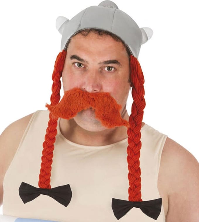 CHAKS - Asterix en Obelix Obelix helm voor volwassenen