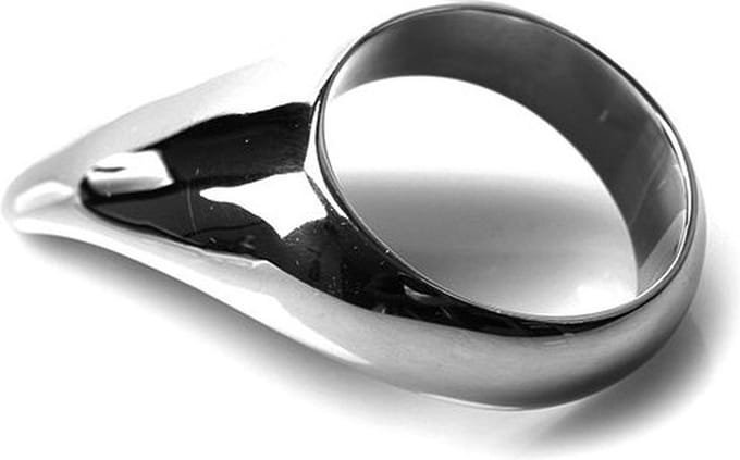 Teardrop Cockring RVS Ø 45 mm