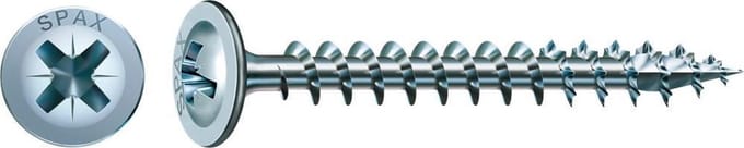 Spax Achterwandschroeven pozidriv 3.5 x 17mm