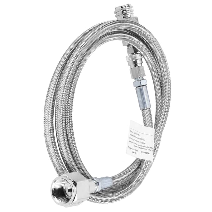 G5/8?14 // TR21?4 CO2 Gasfles Externe Soda Slang Adapter Kit Soda Accessoire 1.8m