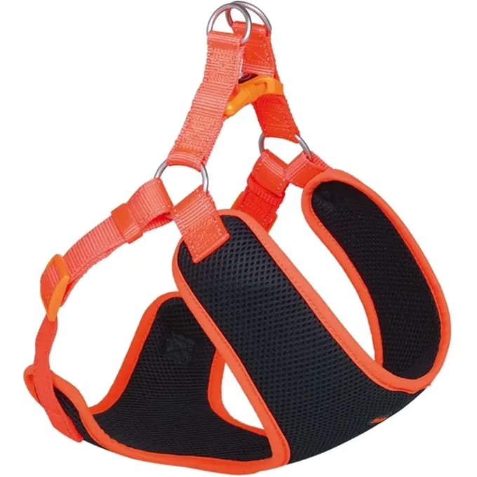Hondentuig Nobby Pet Black Mesh Reflect