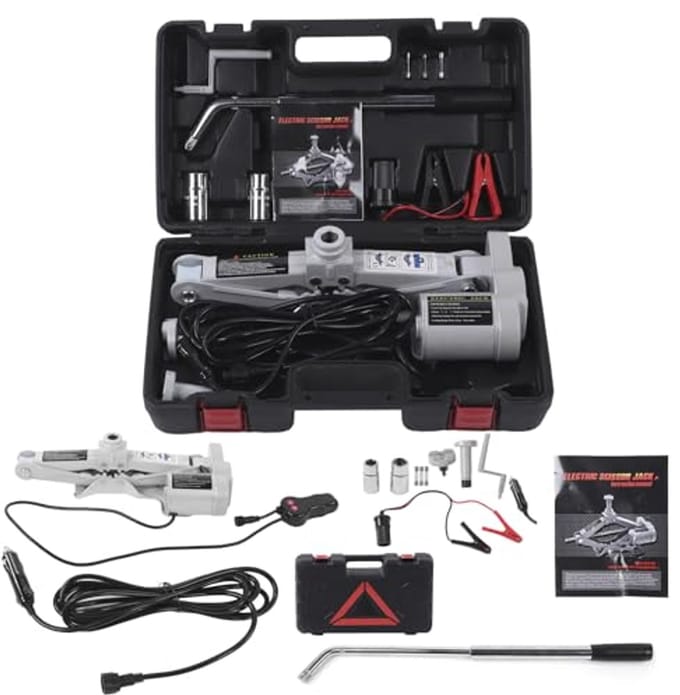 Elektrische Krik 12V tot 42 cm - Ideaal voor SUV en Auto