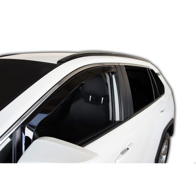 Luchtafweerders - HEKO - Toyota RAV4 V (2018-2025) - 2 stuks - Getint gerookt - Montage zonder boren