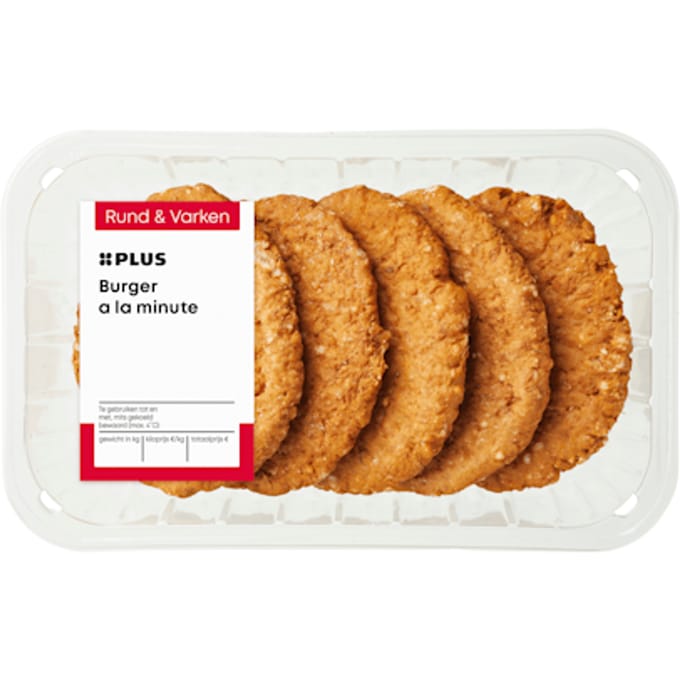 Burgers a la minute 5 stuks