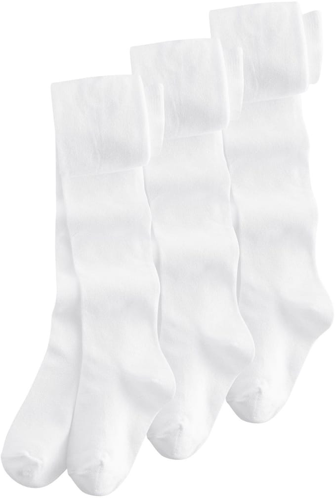 Next - Meisjes - Katoenrijke schoolmaillots - Wit