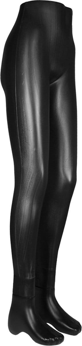 Gruppo Corso - Etalagebenen - Dame - Zwart - Met Voetplaat - 120 cm