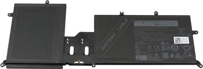 Dell YM9KC Batterij - 76Wh