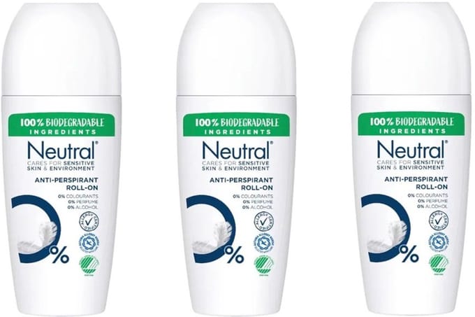 Neutral - Deodorant - Roller - Sensitive Skin - 50ml x 3
