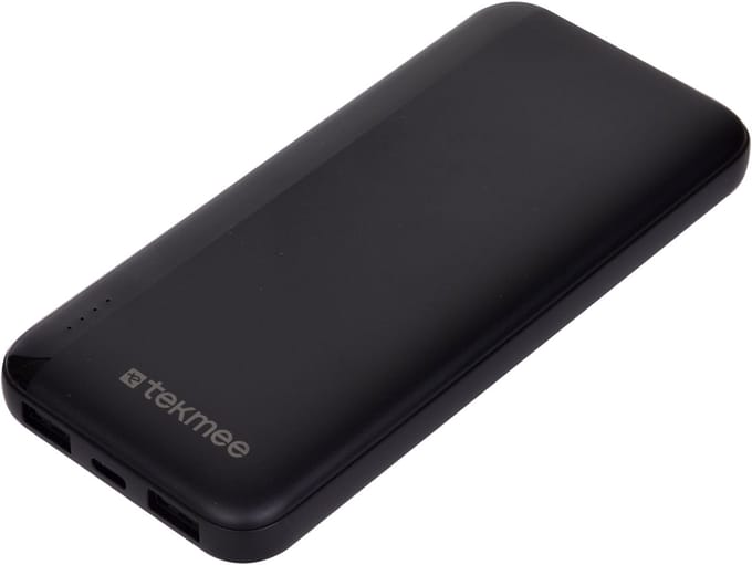 TEKMEE Powerbank 10000mAh – 2USB + Type-C – Draagbare Oplader