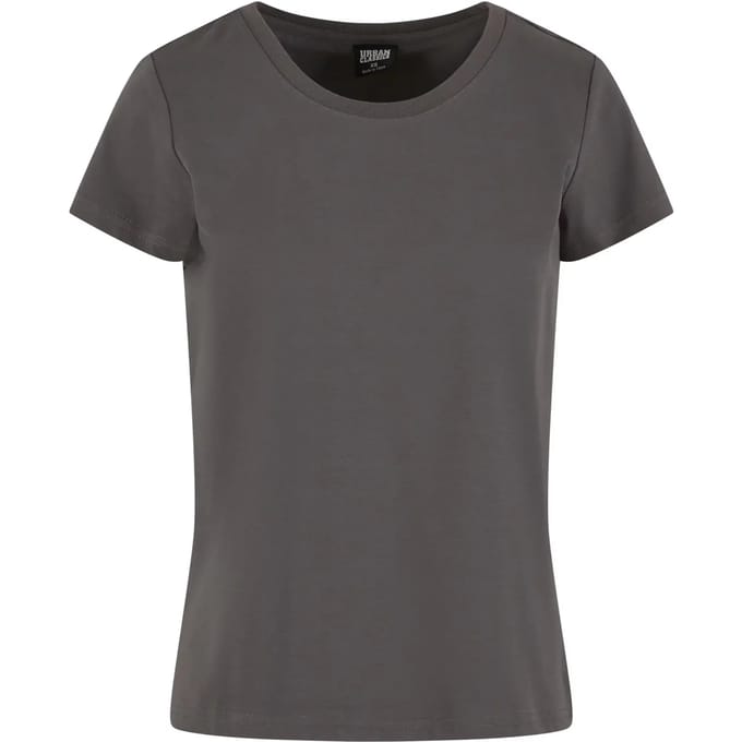 Urban Classics - Sorona Regular Dames T-shirt - M - Grijs