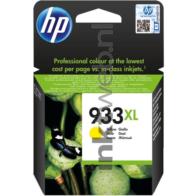 HP Inktcartridge 933XL (CN056AE) Geel Hoge capaciteit