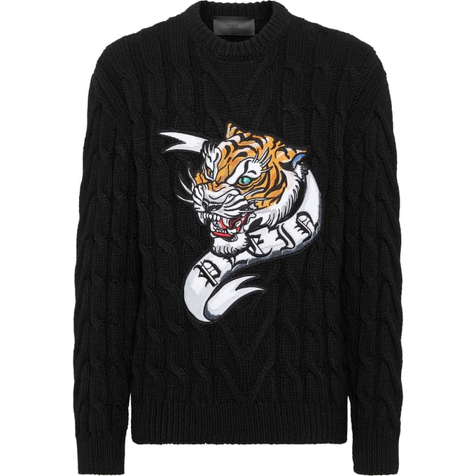 Pullover Ronde Hals Tattoo