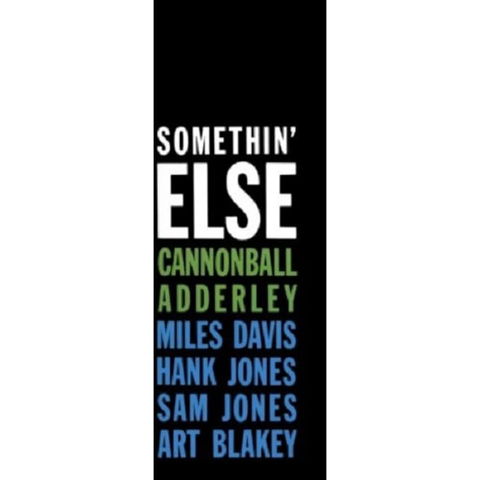 Somethin' Else - Cannonball Adderley