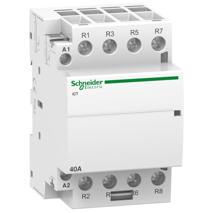 Schneider Electric 4P 40A NC Contactor ICT Serie - A9C20847