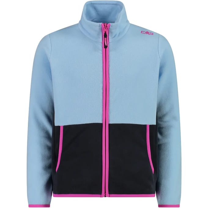 Meisjes fleece met rits CMP