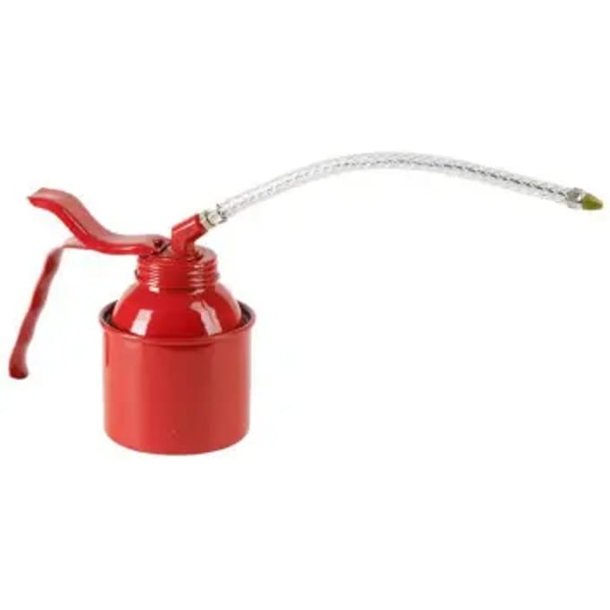 Standaard metalen buret met flexibele tuit Pressol 210mm