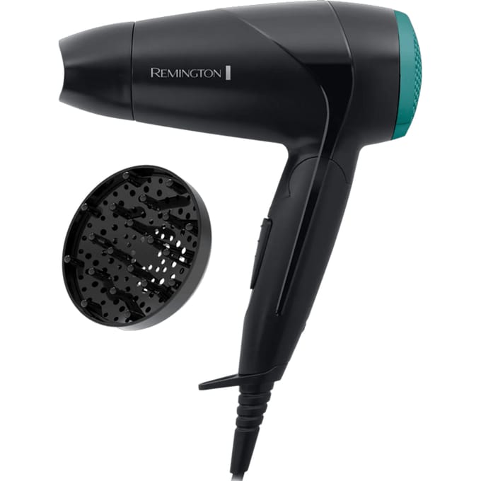 Remington D1500 Reishaardroger / Inklapbare Reisföhn 2000 Watt
