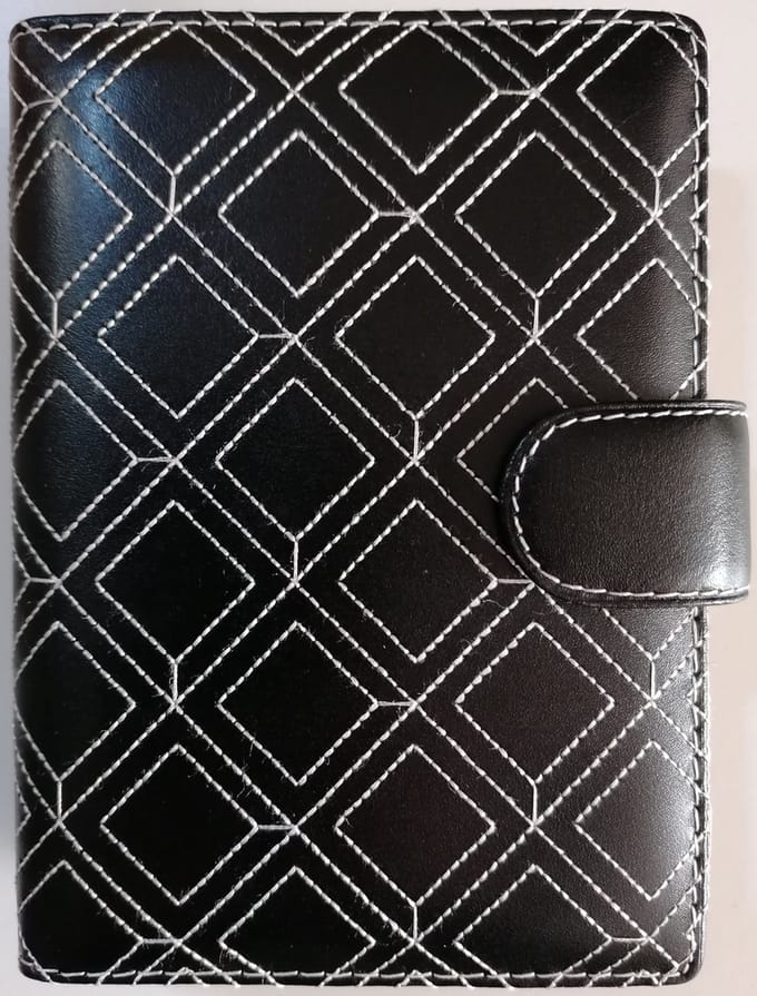 Succes Agenda Mini Tartan Wit